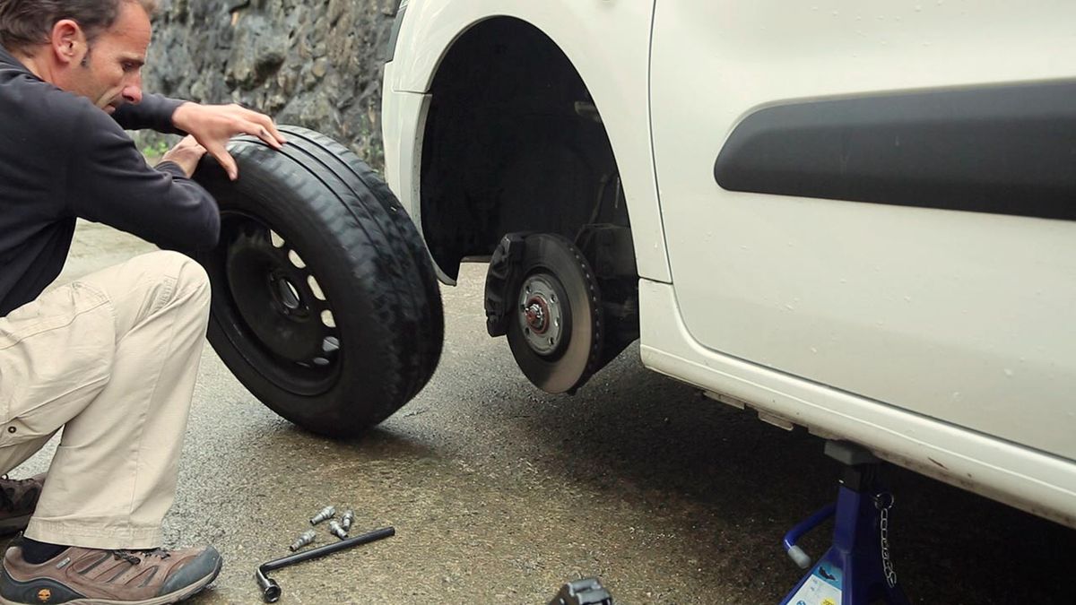 Cómo utilizar un caballete con cremallera paso 6
