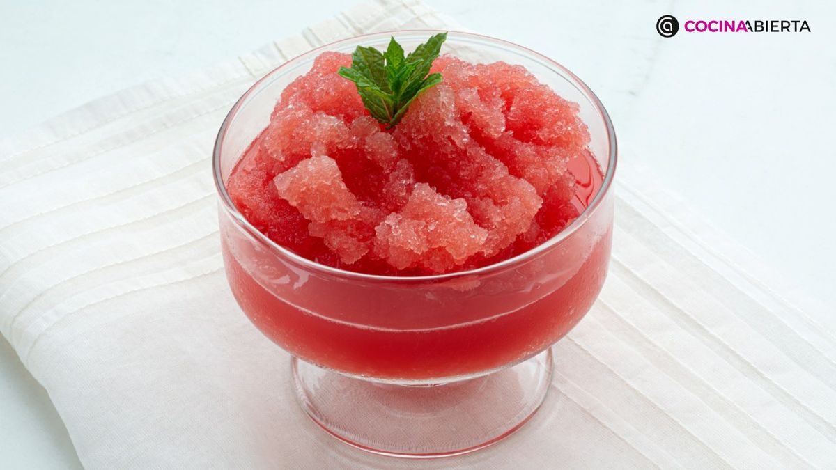 Granizado de sandía