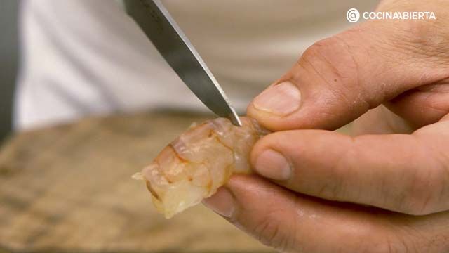 Como pelar gambas y langostinos 5