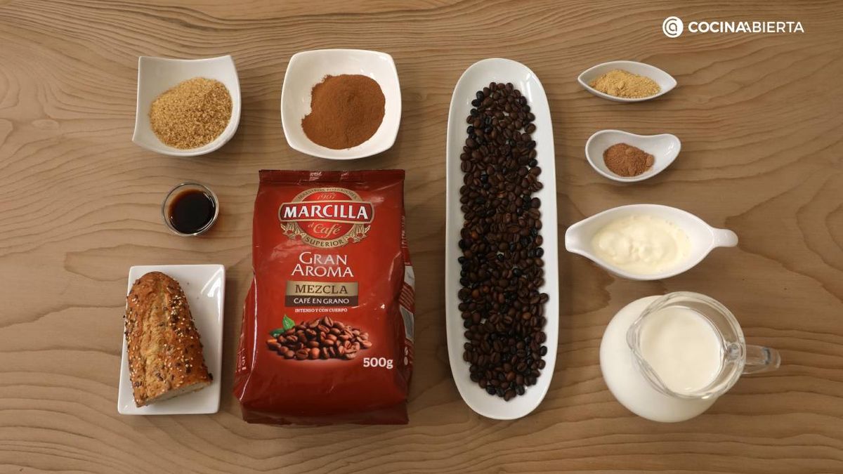 Cafes navidad gingerbread ingredientes