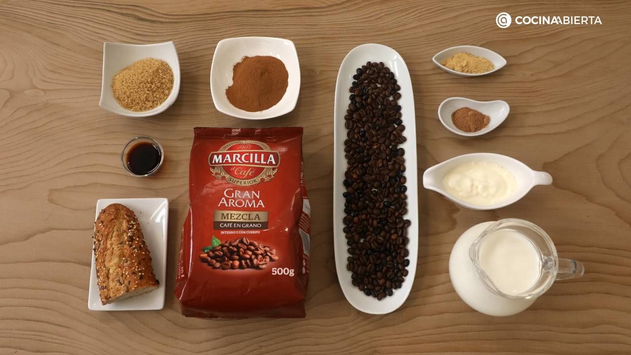 Cafes navidad gingerbread ingredientes