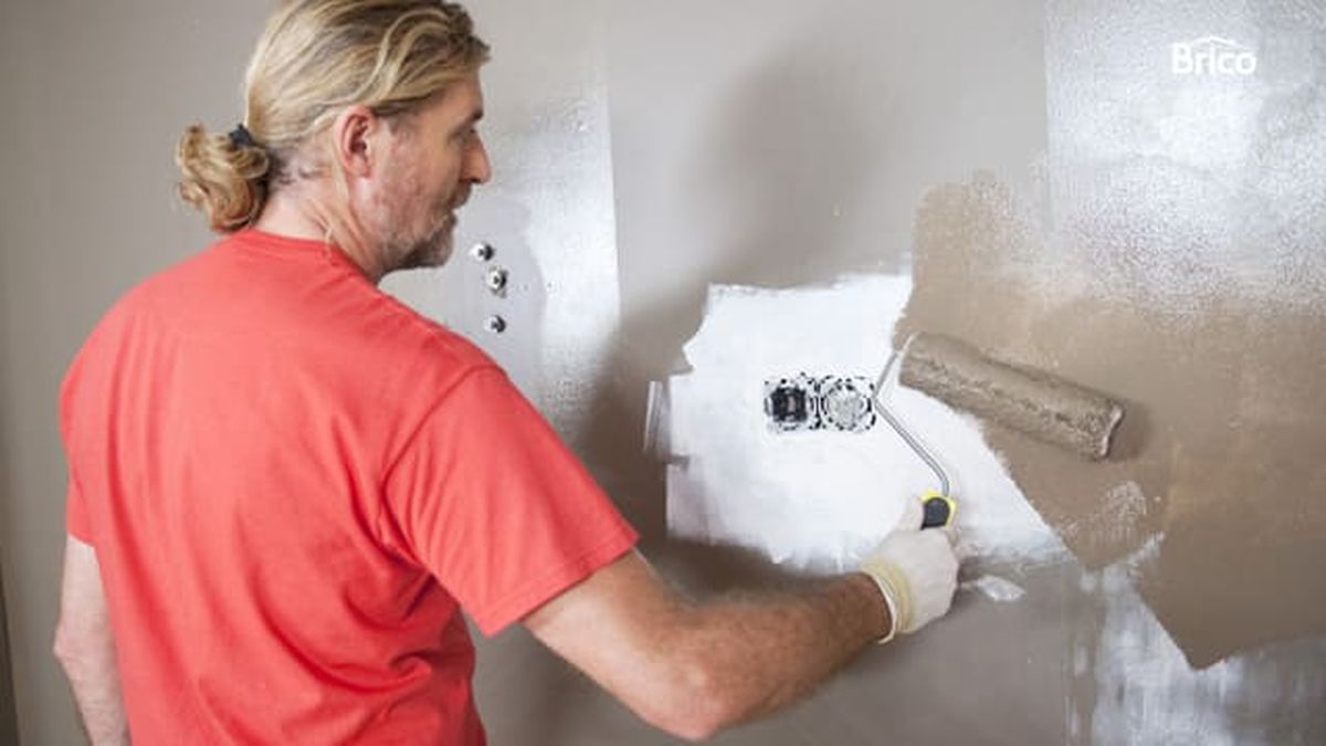 brico 0577 colgar tv pared sin que se vean los cables paso17