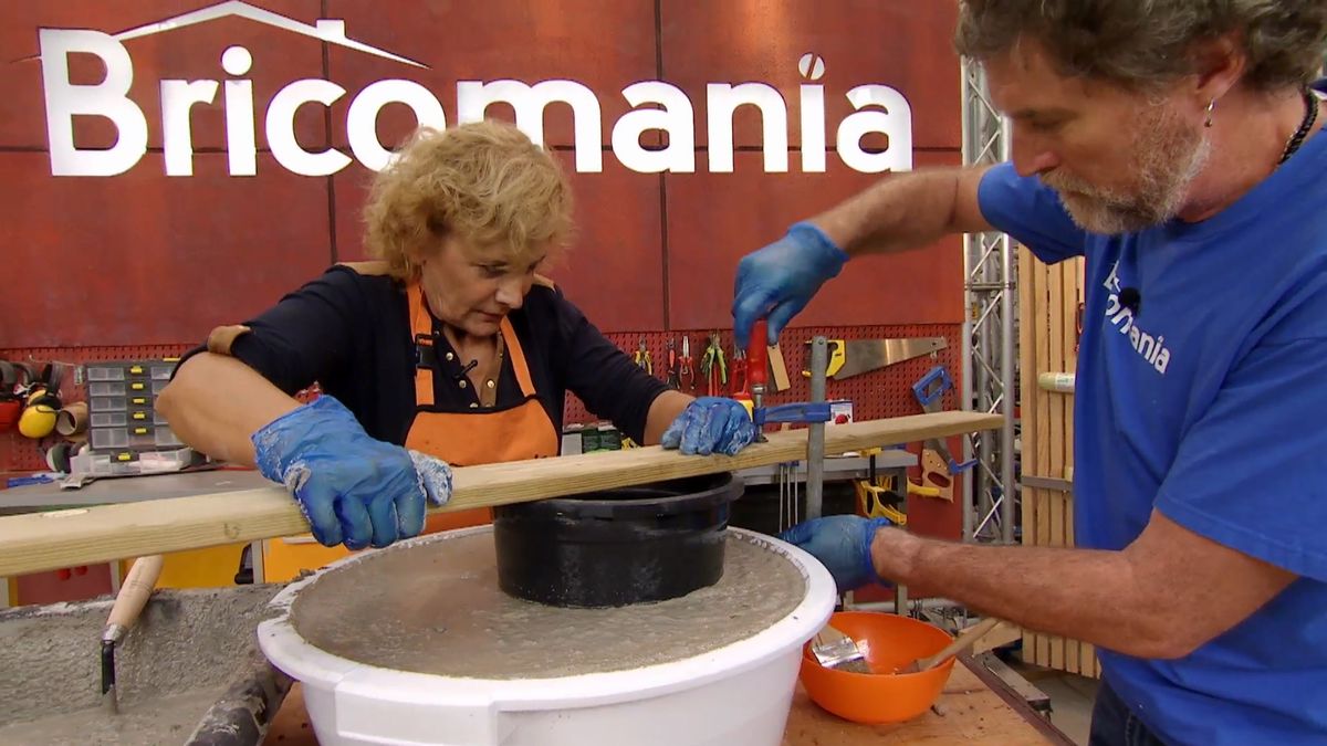 Jardinera de hormigón móvil paso 5