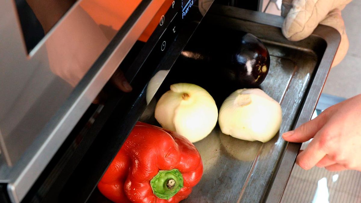 Receta de escalivada de verduras asadas  paso 2