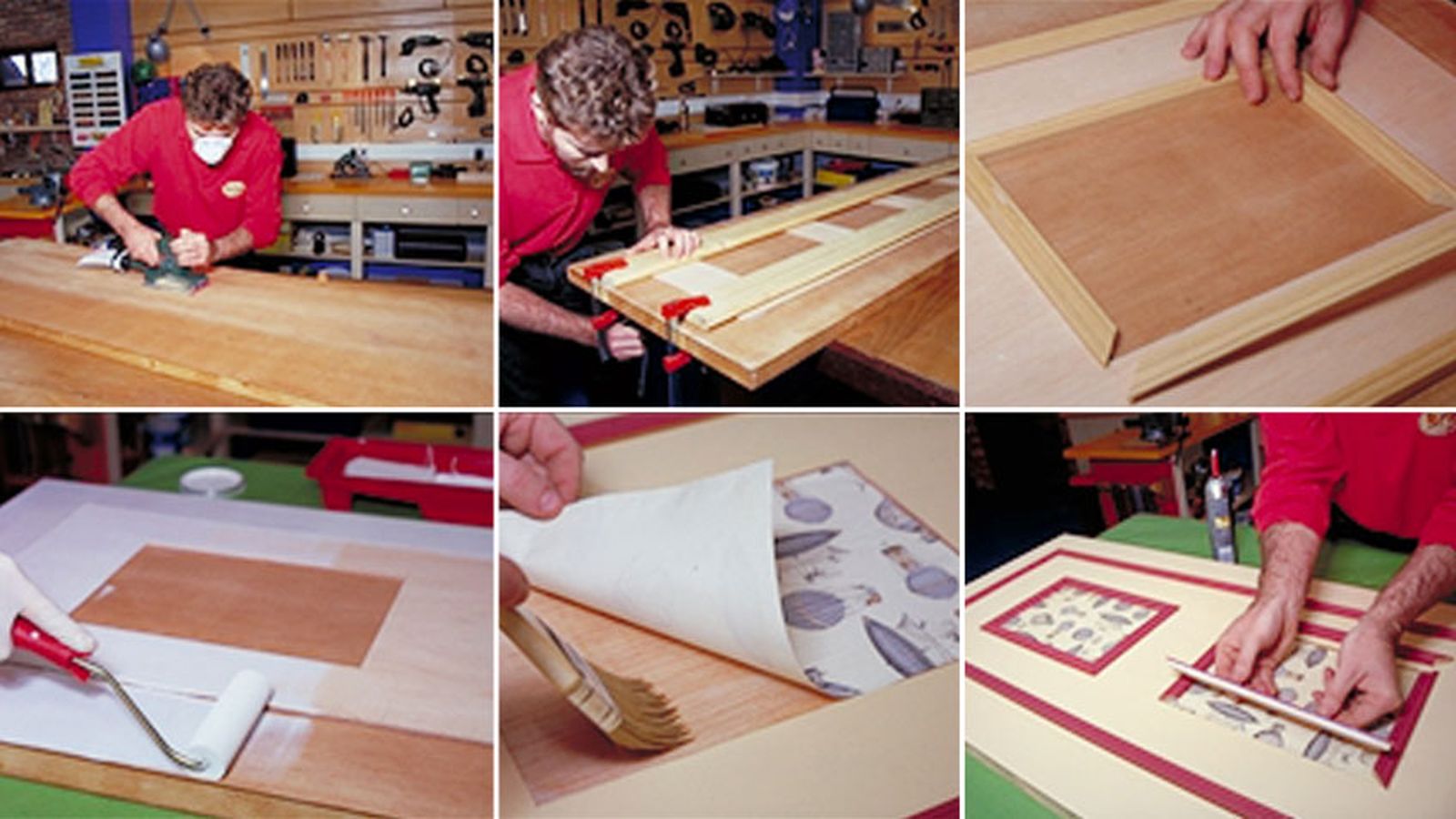 Decorar una puerta de armario con molduras