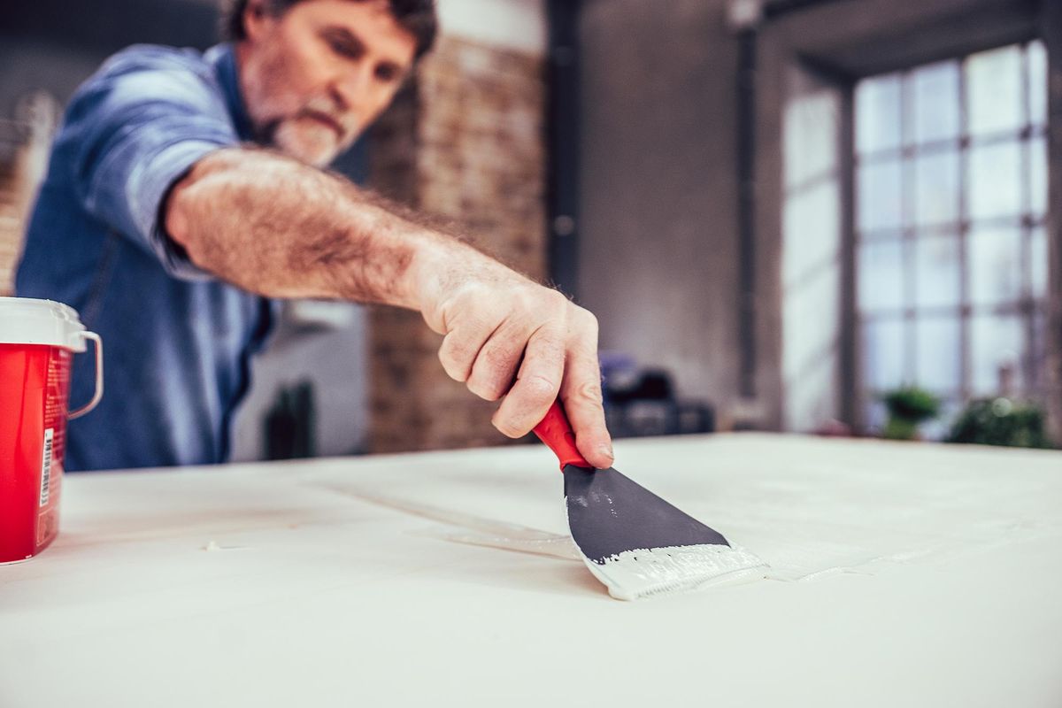 Cómo hacer un suelo elevado en el baño paso 4
