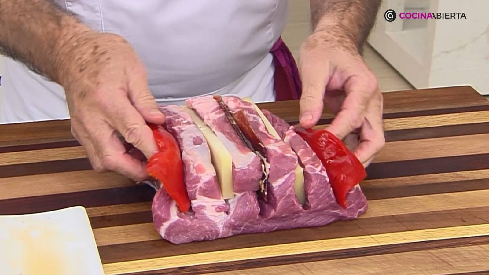 KARL7054 Cabezada cerdo asada pure patata paso 1