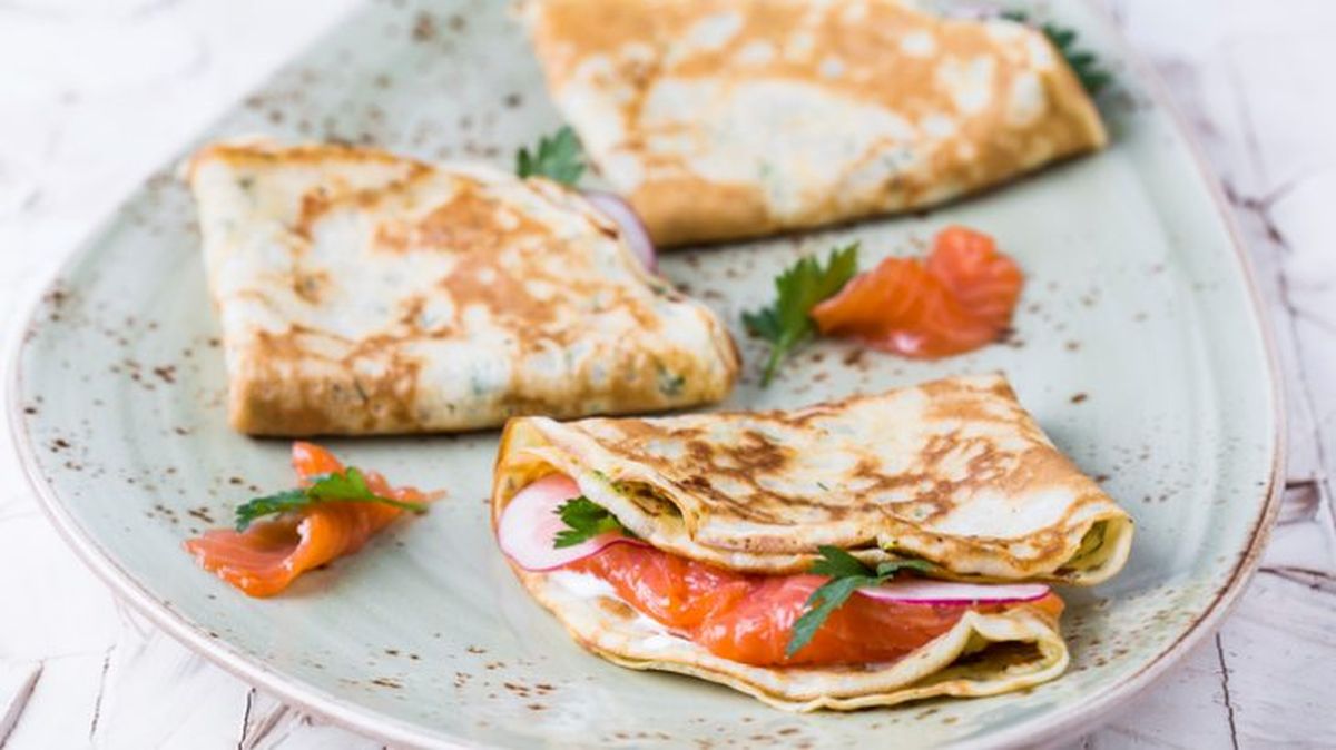 crepes de avena salados