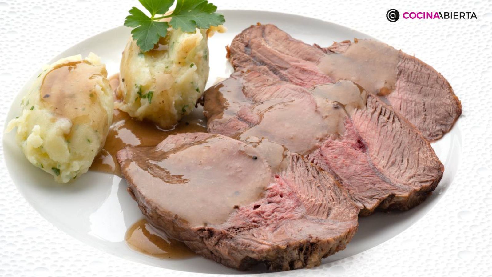 morcillo al horno con pure de patata receta