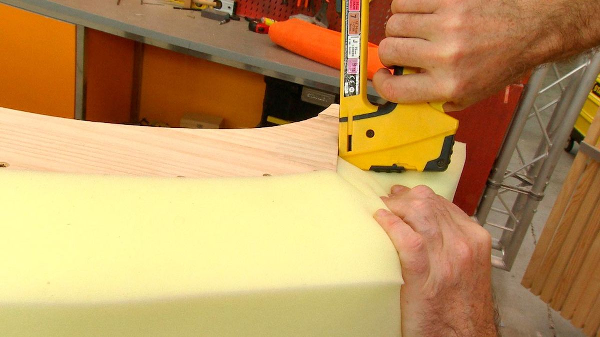 Cómo hacer un diván de madera paso 9