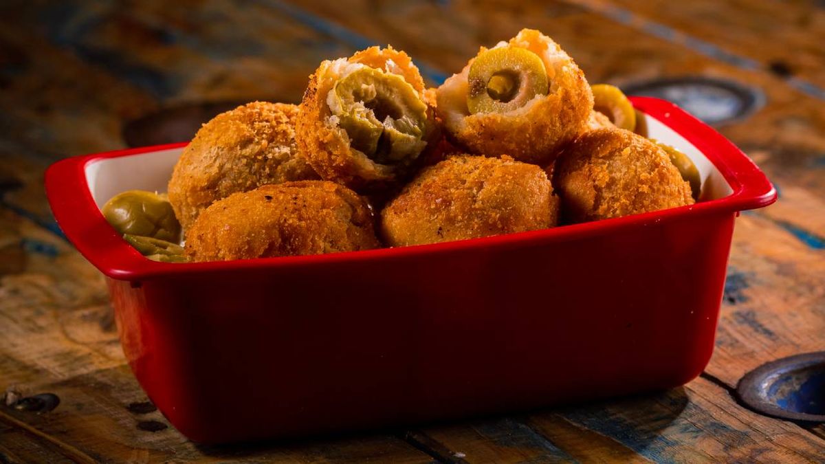 Aceitunas fritas