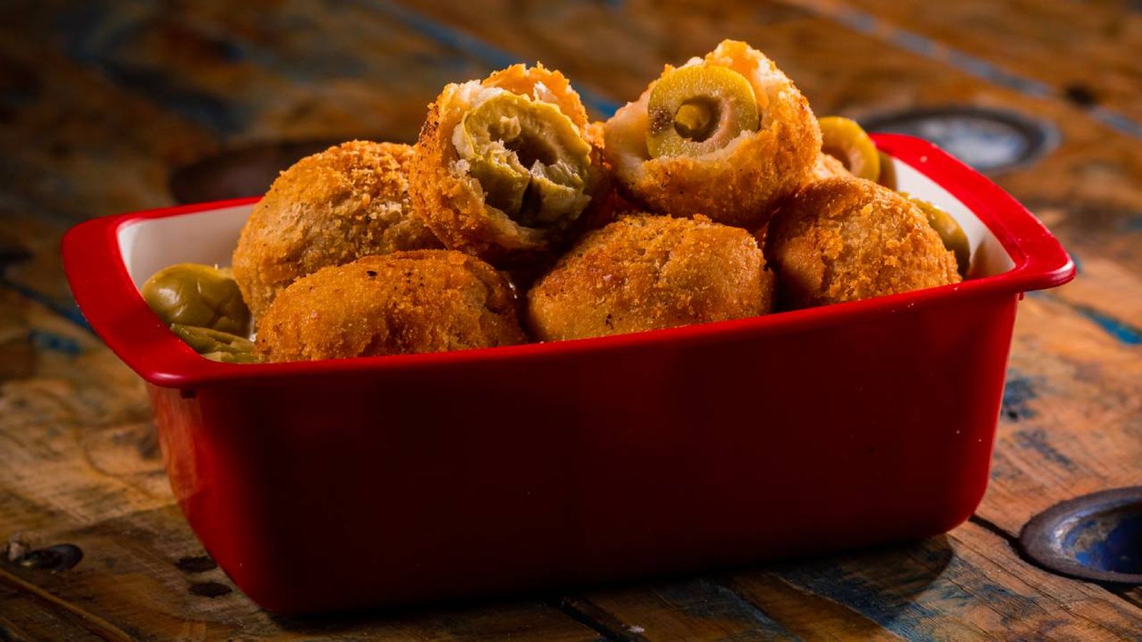 Aceitunas fritas