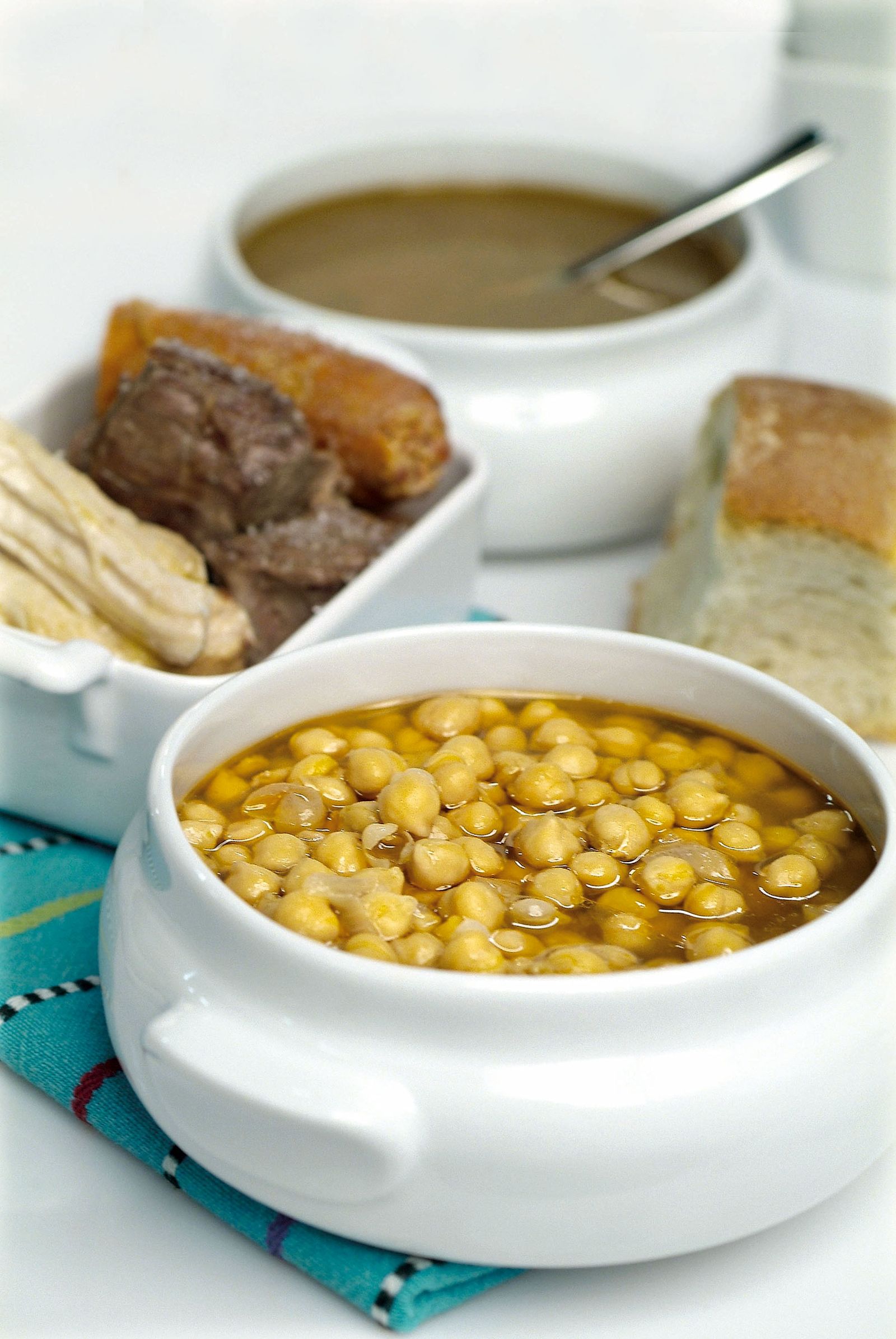 receta cocido garbanzos