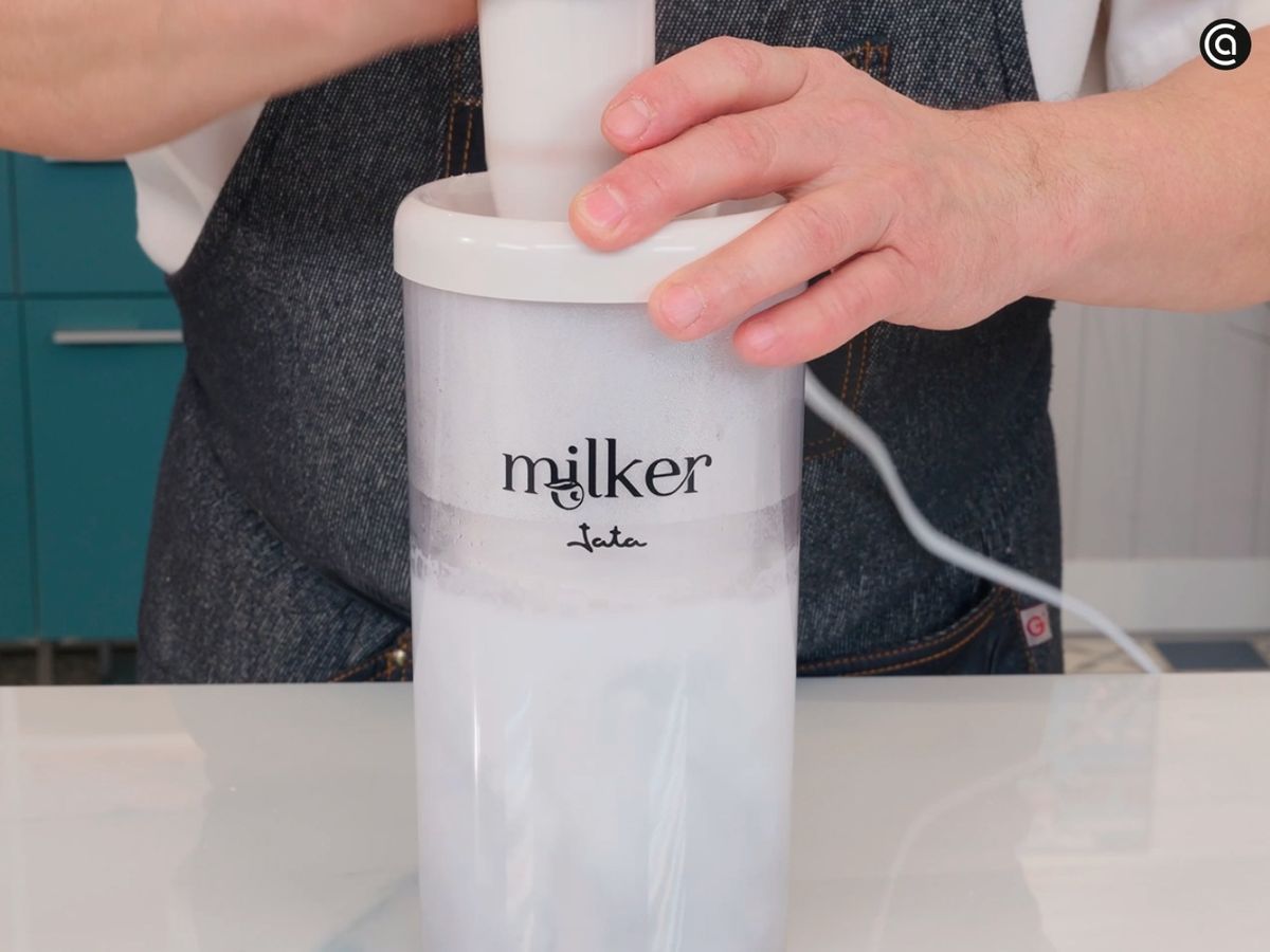 Leche de coco - paso 2