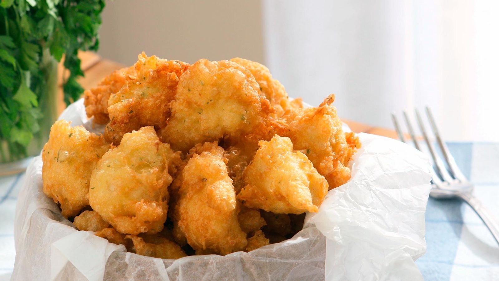 Buñuelos de bacalao