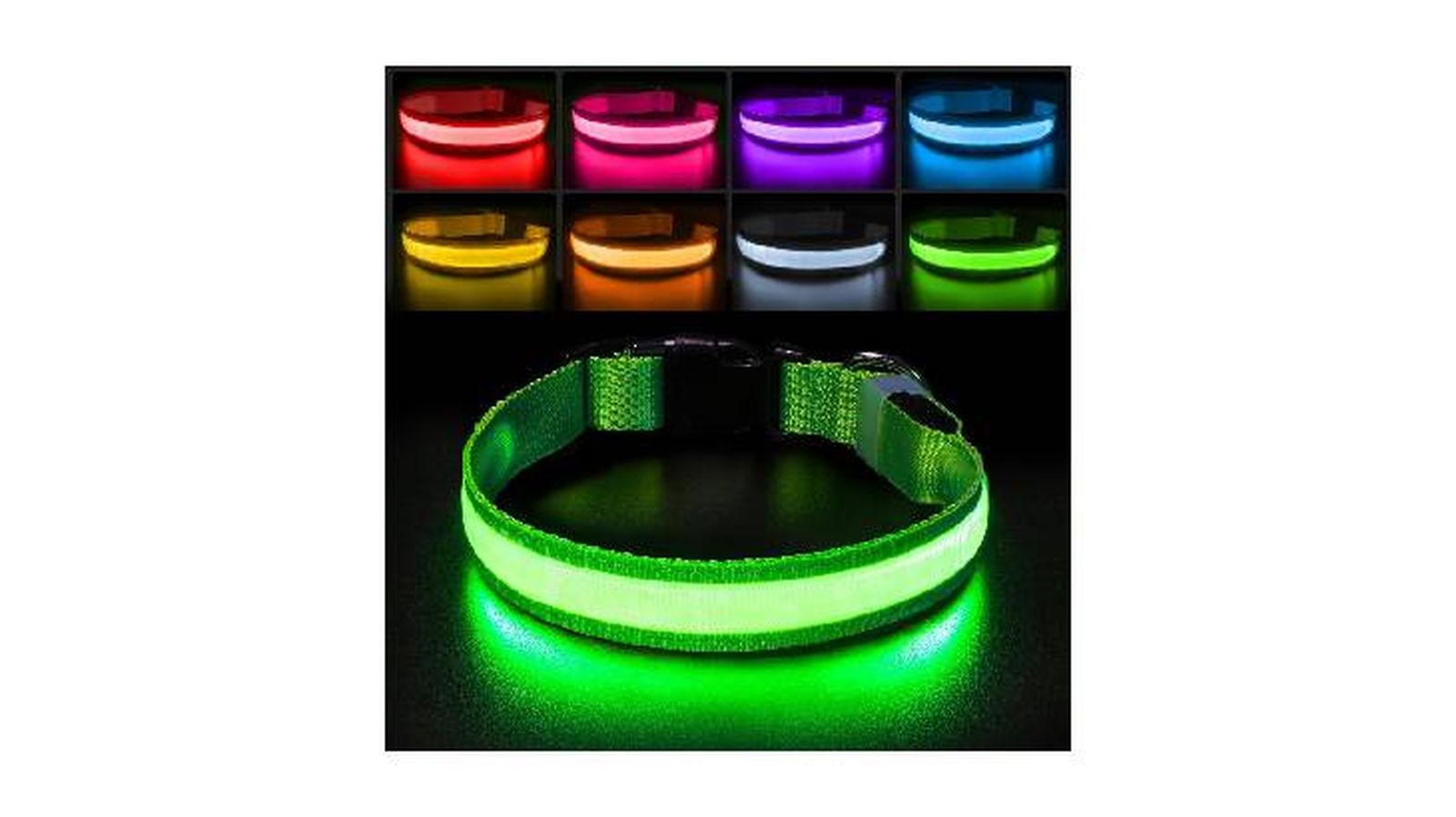 collar perro led pceotllar