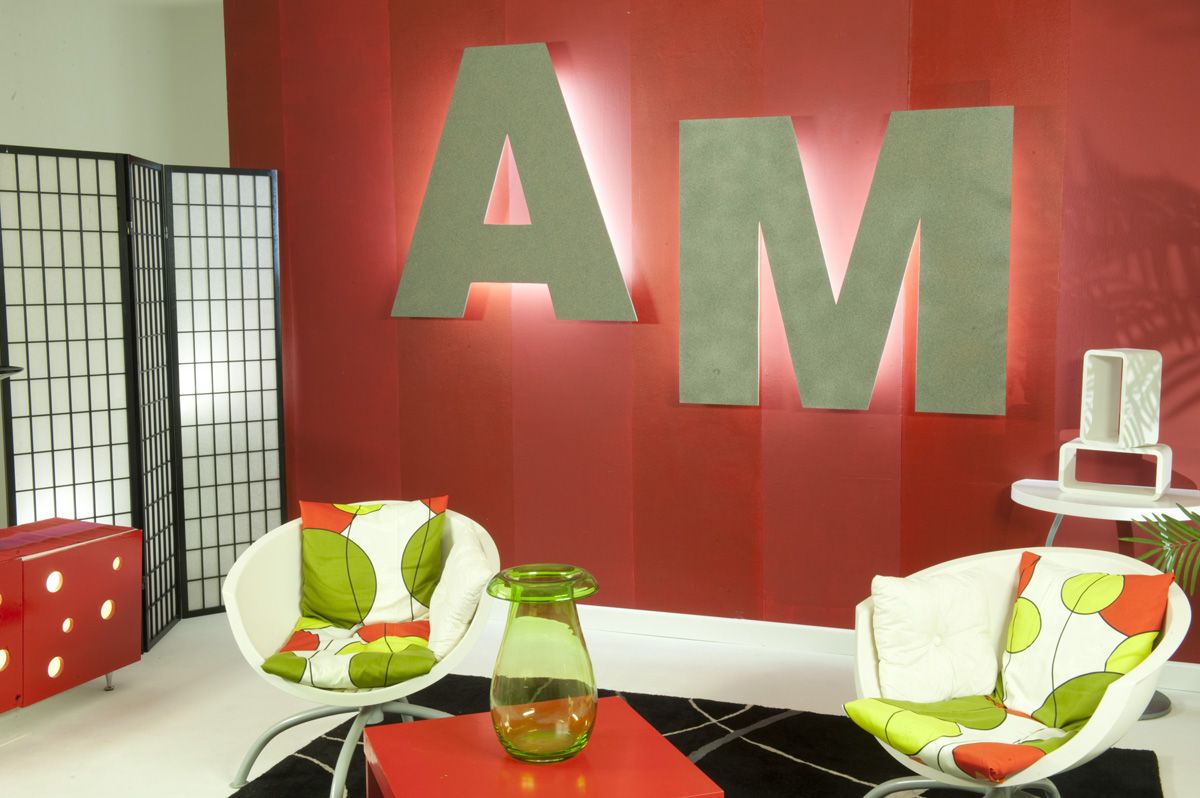 Bricomania 596 Letra retroiluminada p10 detalle