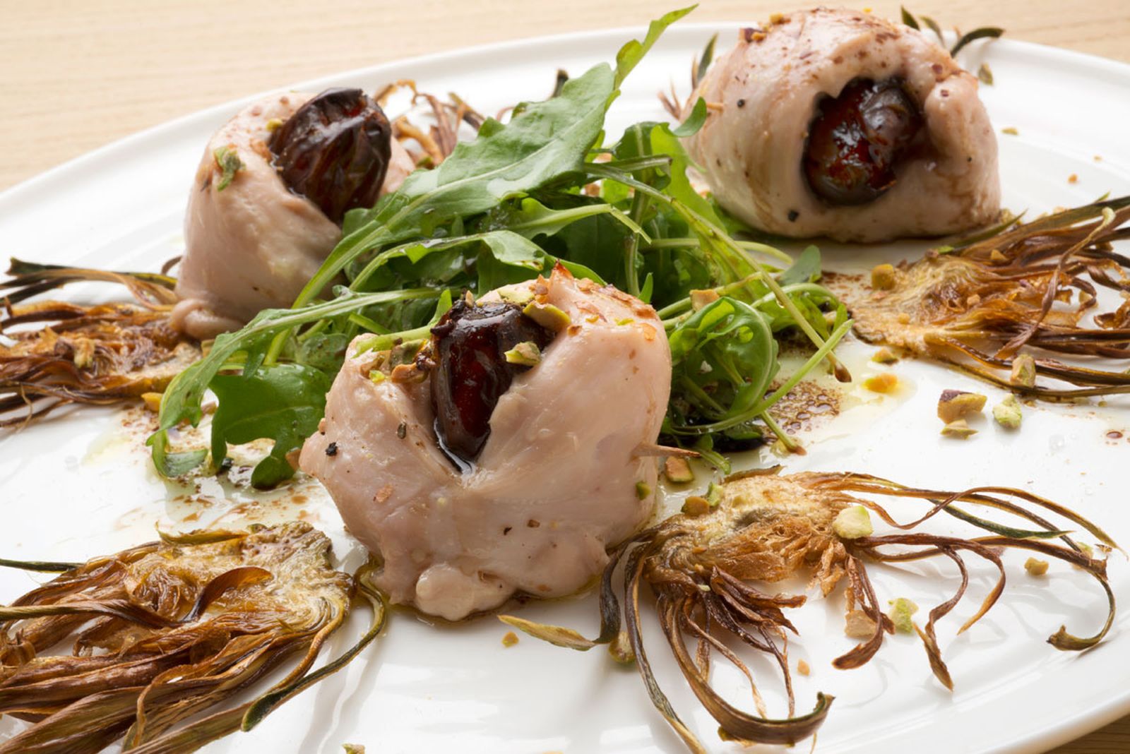 5262 1 Solomillitos de pollo con chips de alcachofas (647) xl