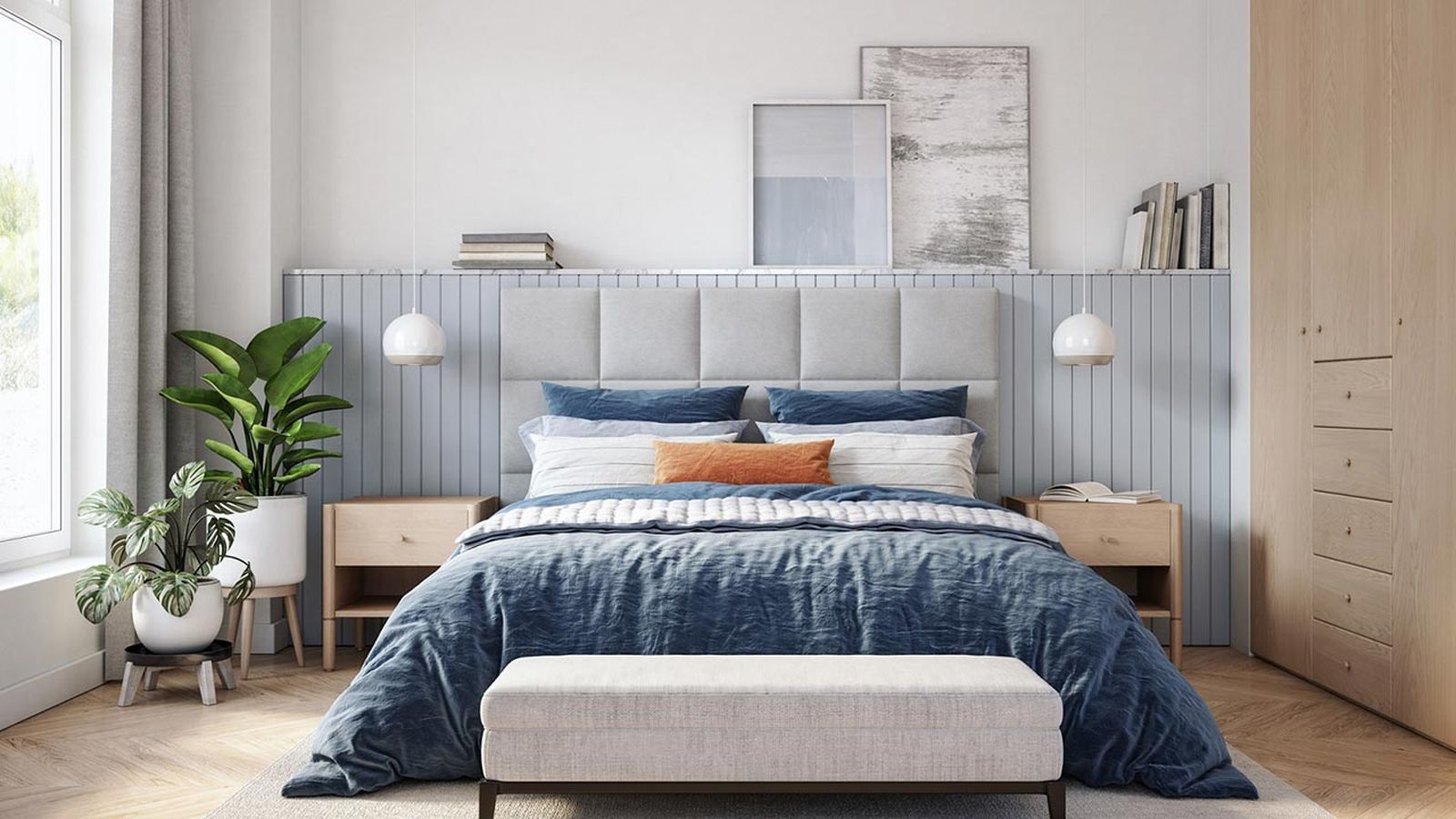 Cómo decorar dormitorios de matrimonio  modernos y originales 1