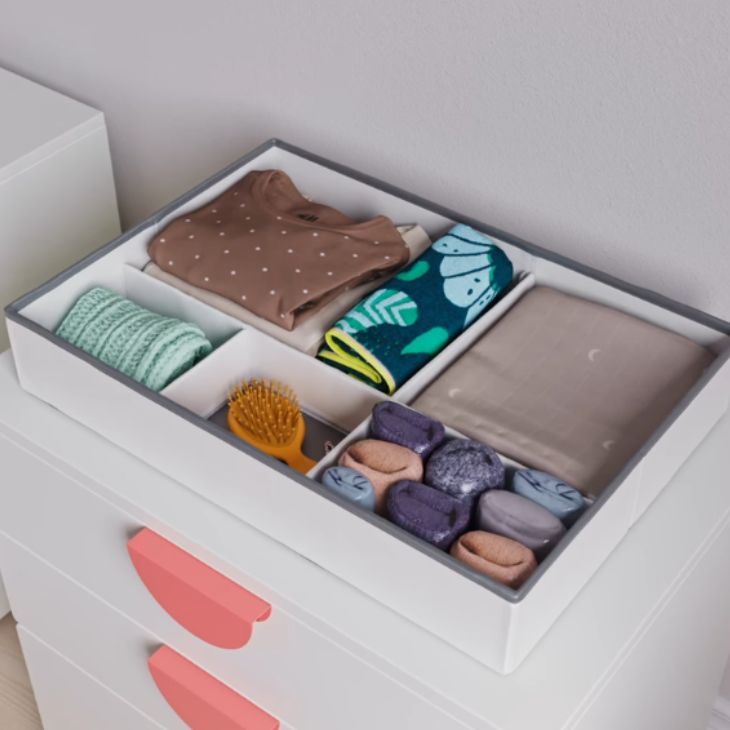 organizador calcetines ikea nuevo jattebjorn