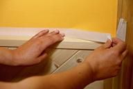 Pintar un friso de madera paso 2