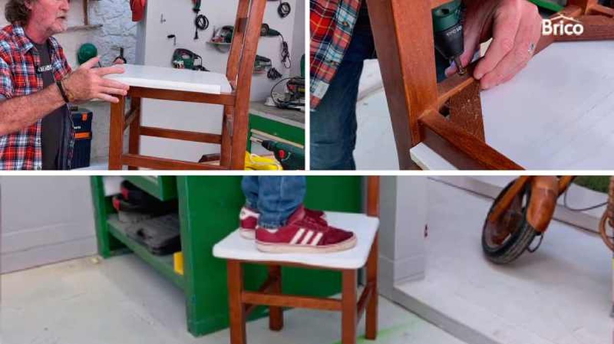 Fijar el asiento y consolidar la silla