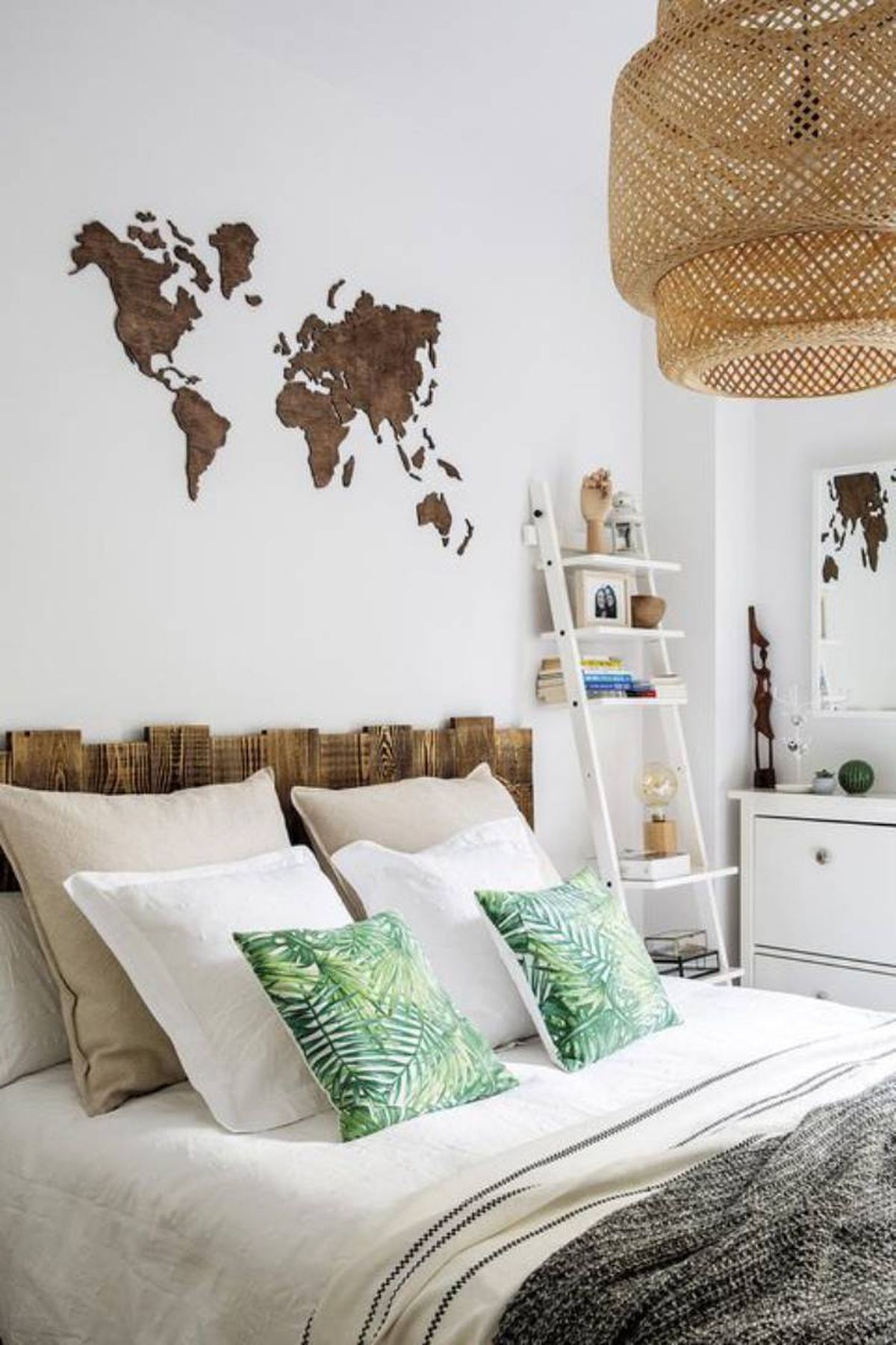 9 mapa pared dormitorio pinterest mi casa revista