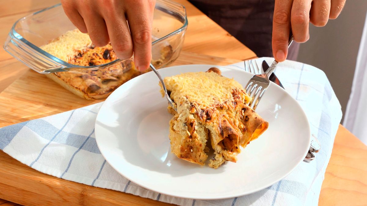 Enchiladas verdes   Paso 7