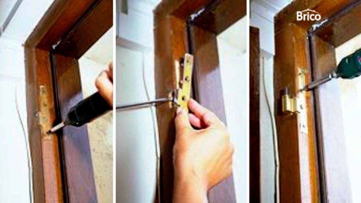 Pasos detallados para cambiar una bisagra