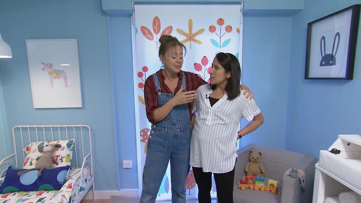 transformar sala dormitorio infantil sencillo acogedor paso 8