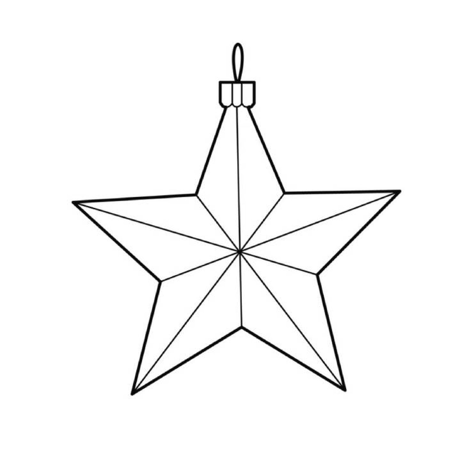 bola navidad estrella 1