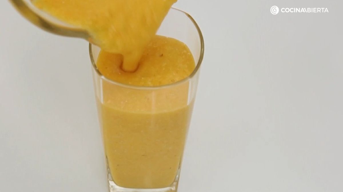 Batido casero de zanahoria