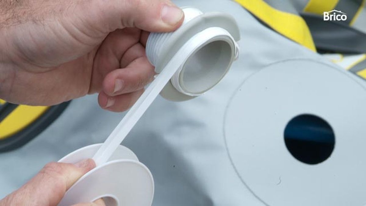 Piscina desmontable paso 7