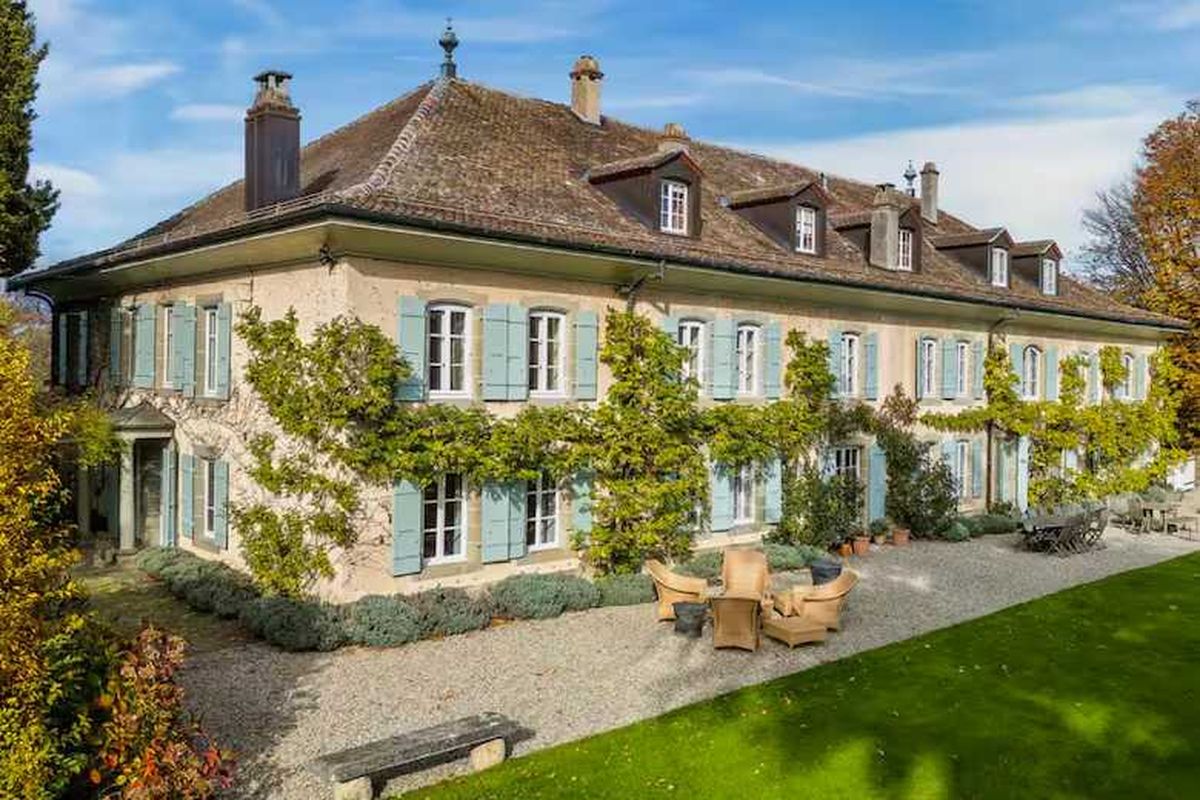 Exterior de 'La Paisible', la casa de Audrey Hepburn.