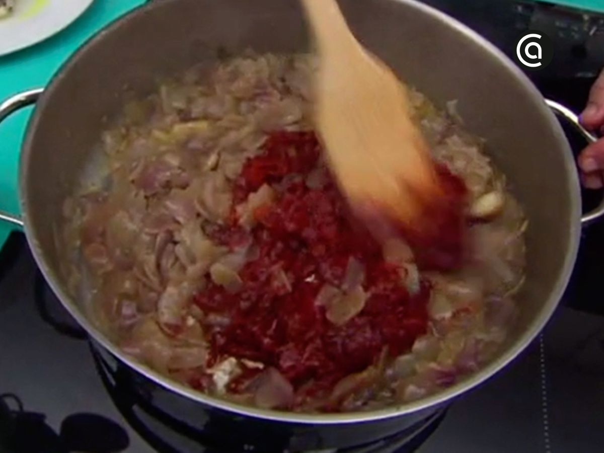 Bacalao a la vizcaína - paso 3