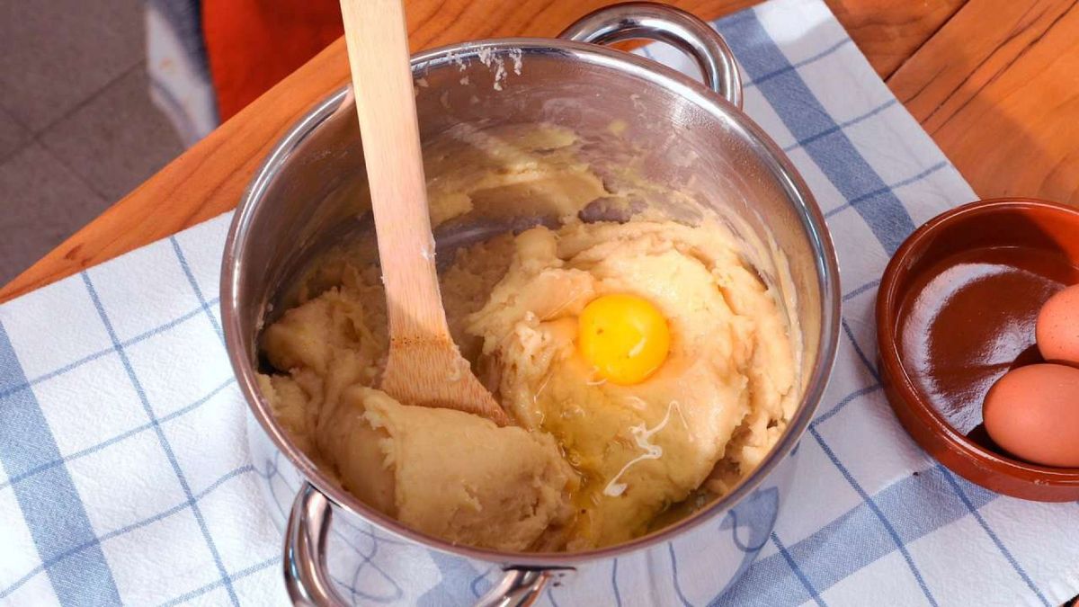 Buñuelos de bacalao   Paso 4