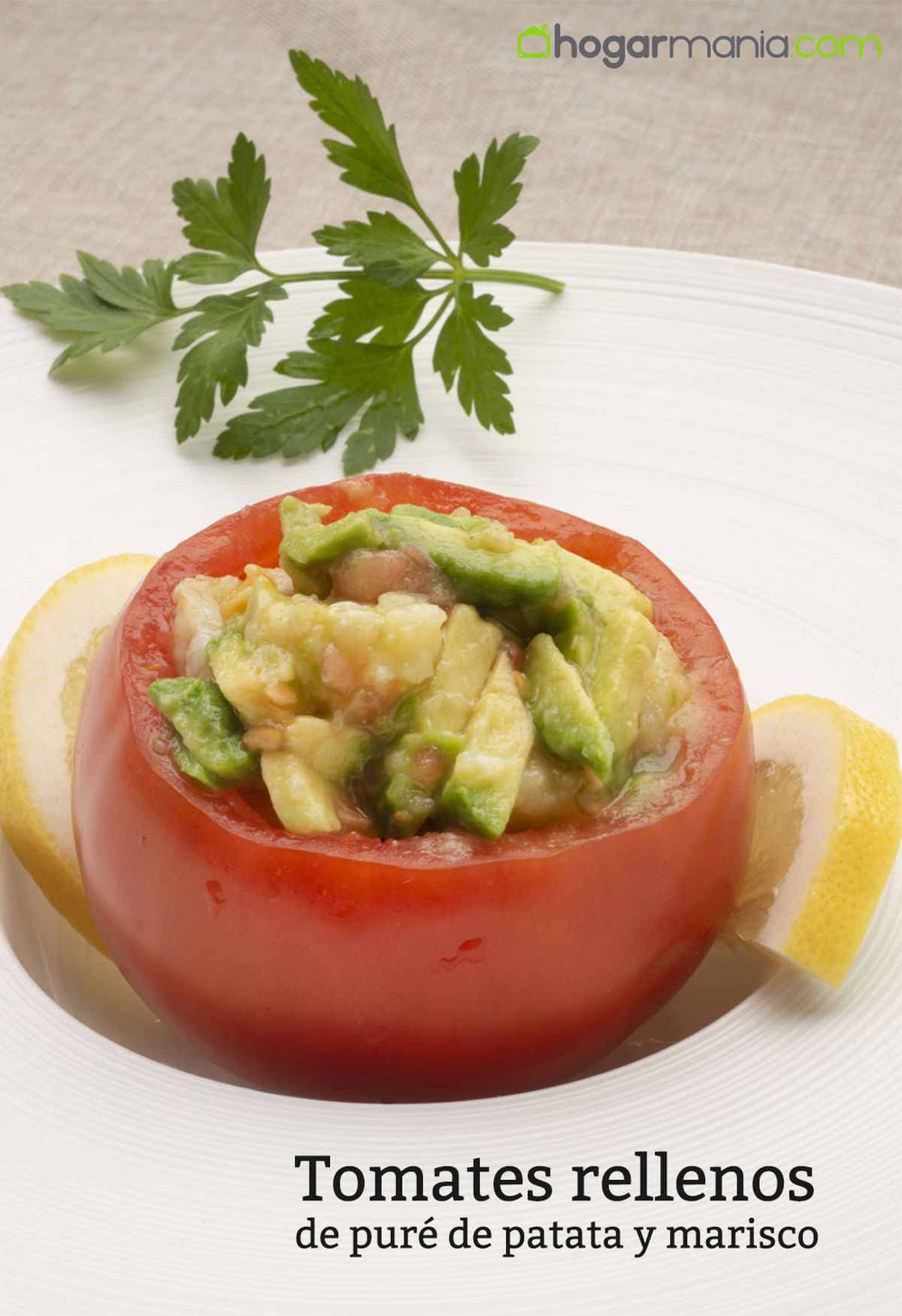 KARL6205 Tomates rellenos pure patata marisco vertical