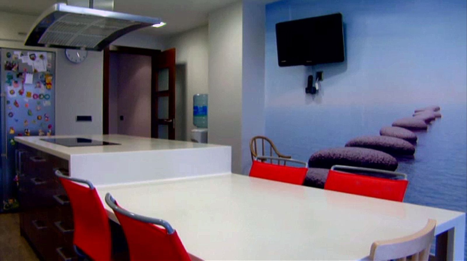 decoracion moderna de lineas rectas