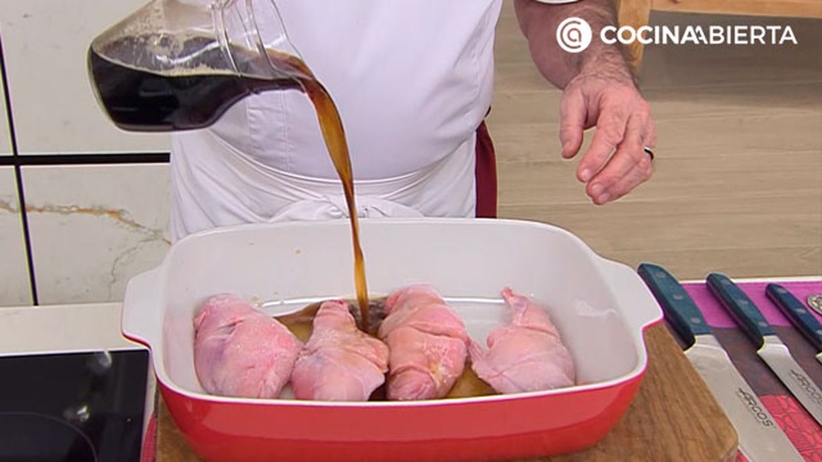 como marinar carne con cerveza negra karlos arguinano paso1