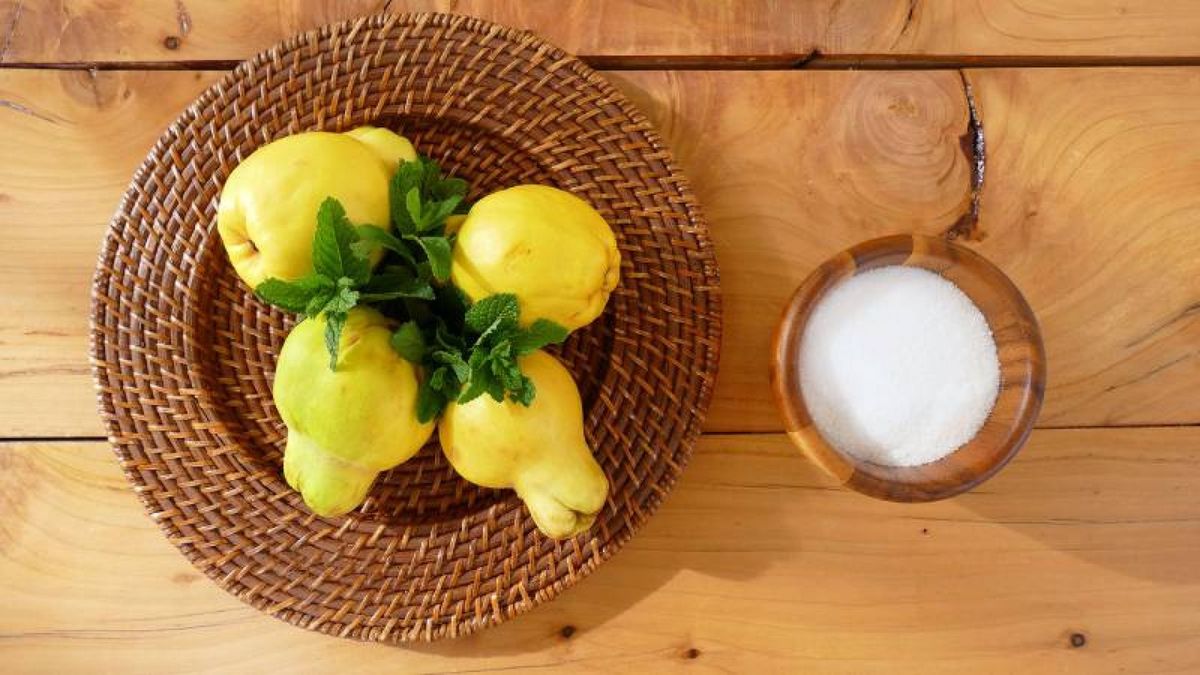 dulce de membrillo casero  ingredientes