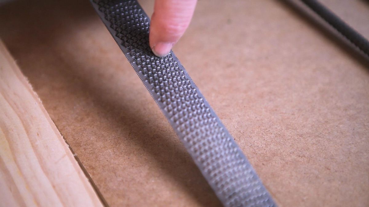 Escofinas para perfilar madera paso 1