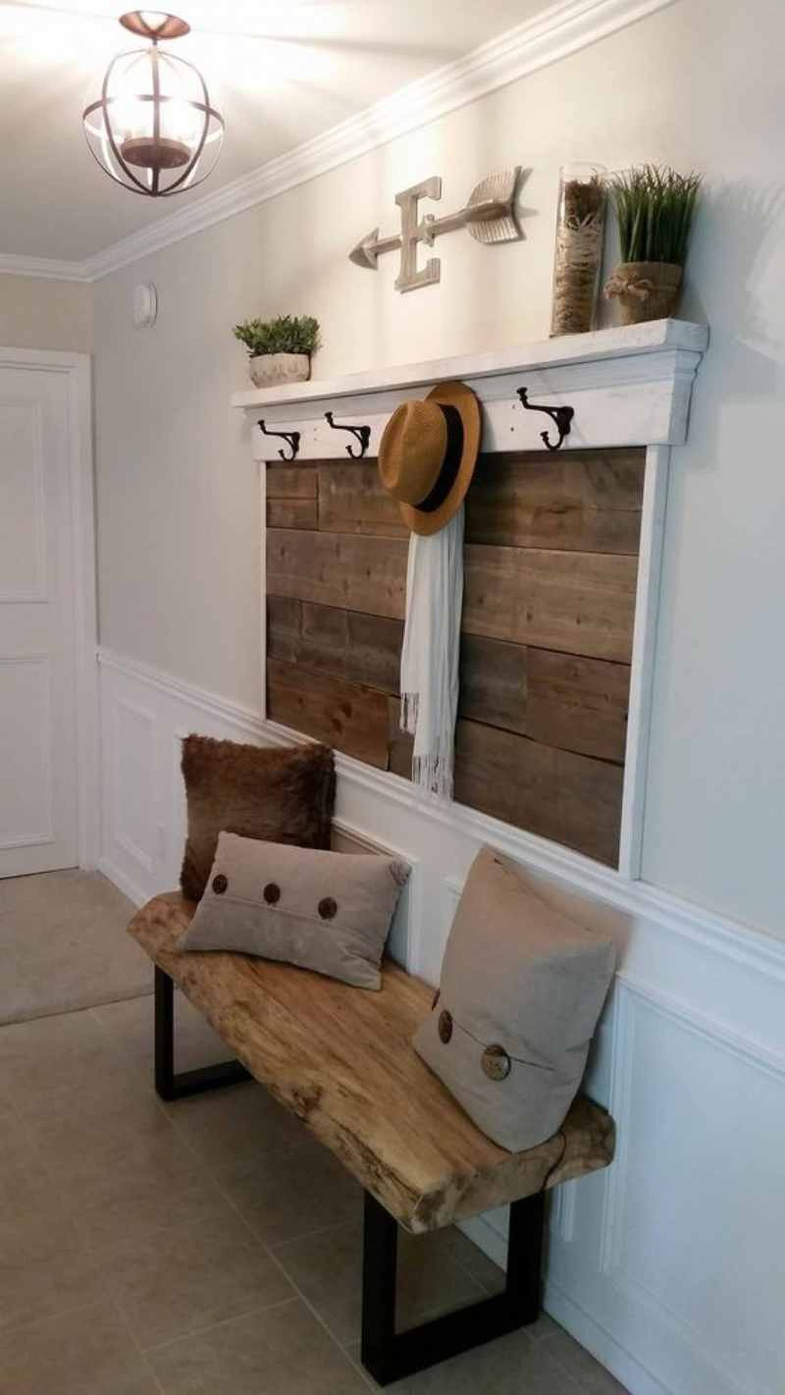 Recibidor en madera