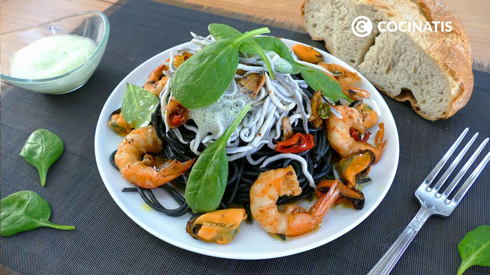 Espaguetis de calamar