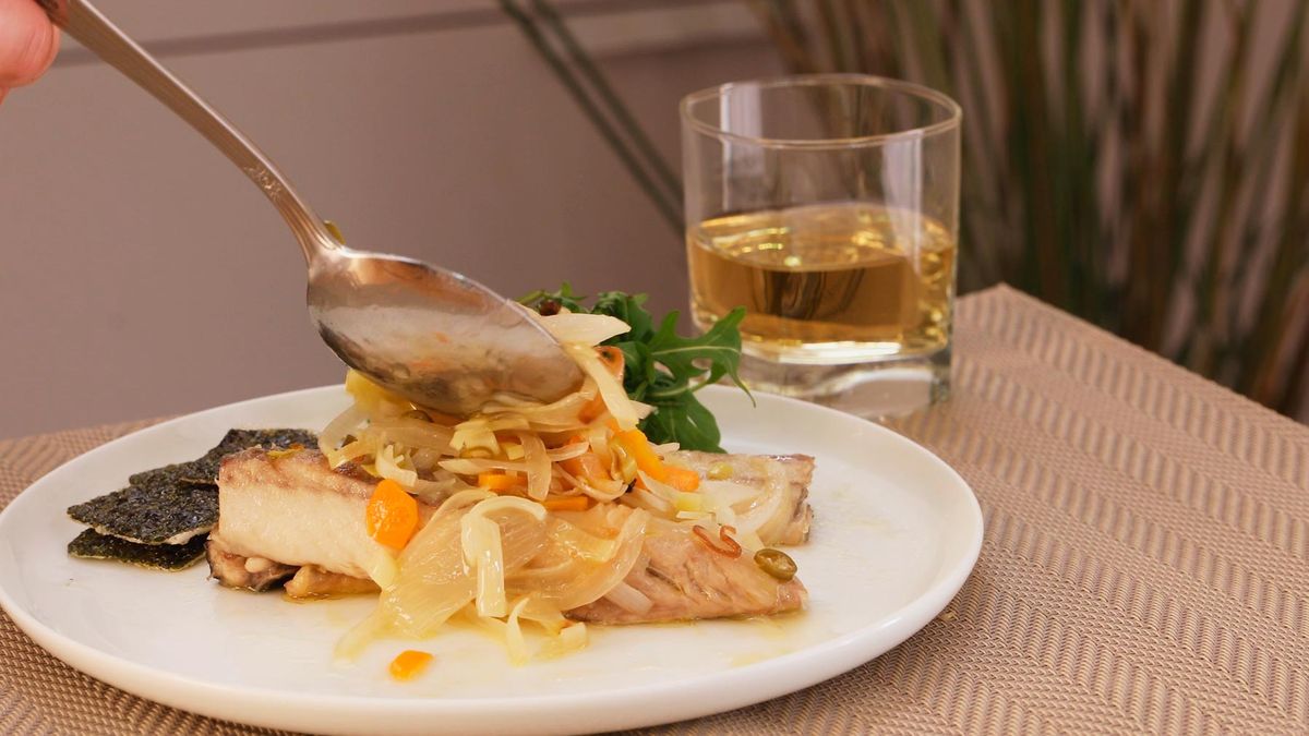 Caballa o verdel en escabeche   Paso 6