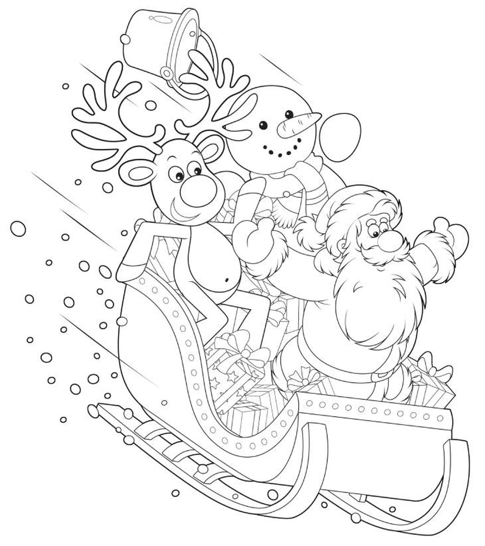 dibujo navidad 1