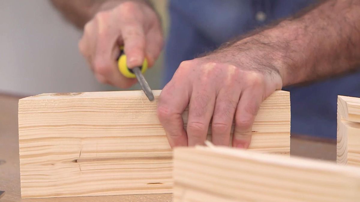 Cómo hacer una lámpara cuadrada paso 3