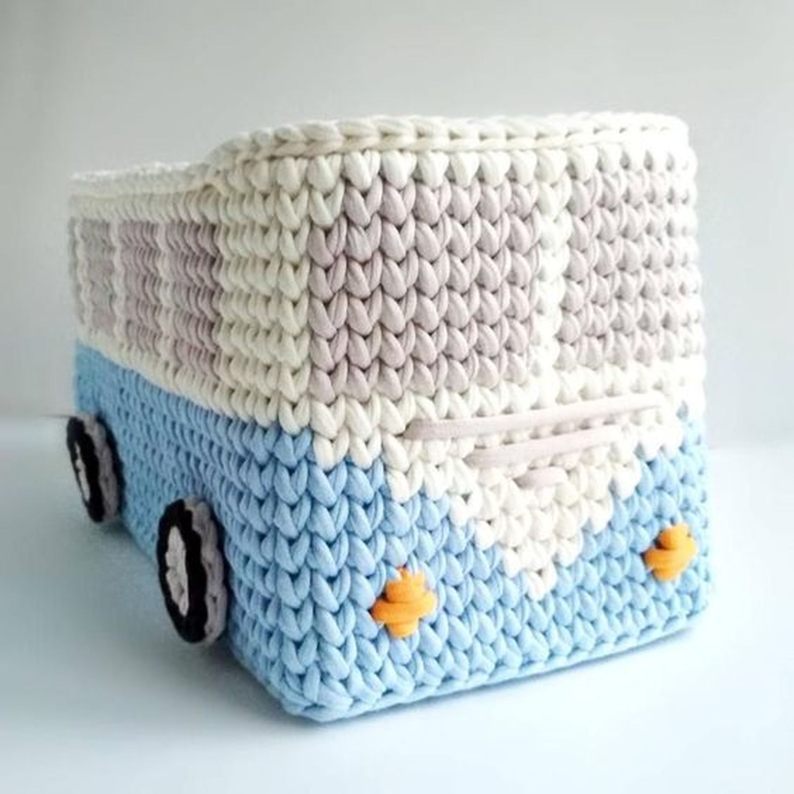 cesto bus de trapillo