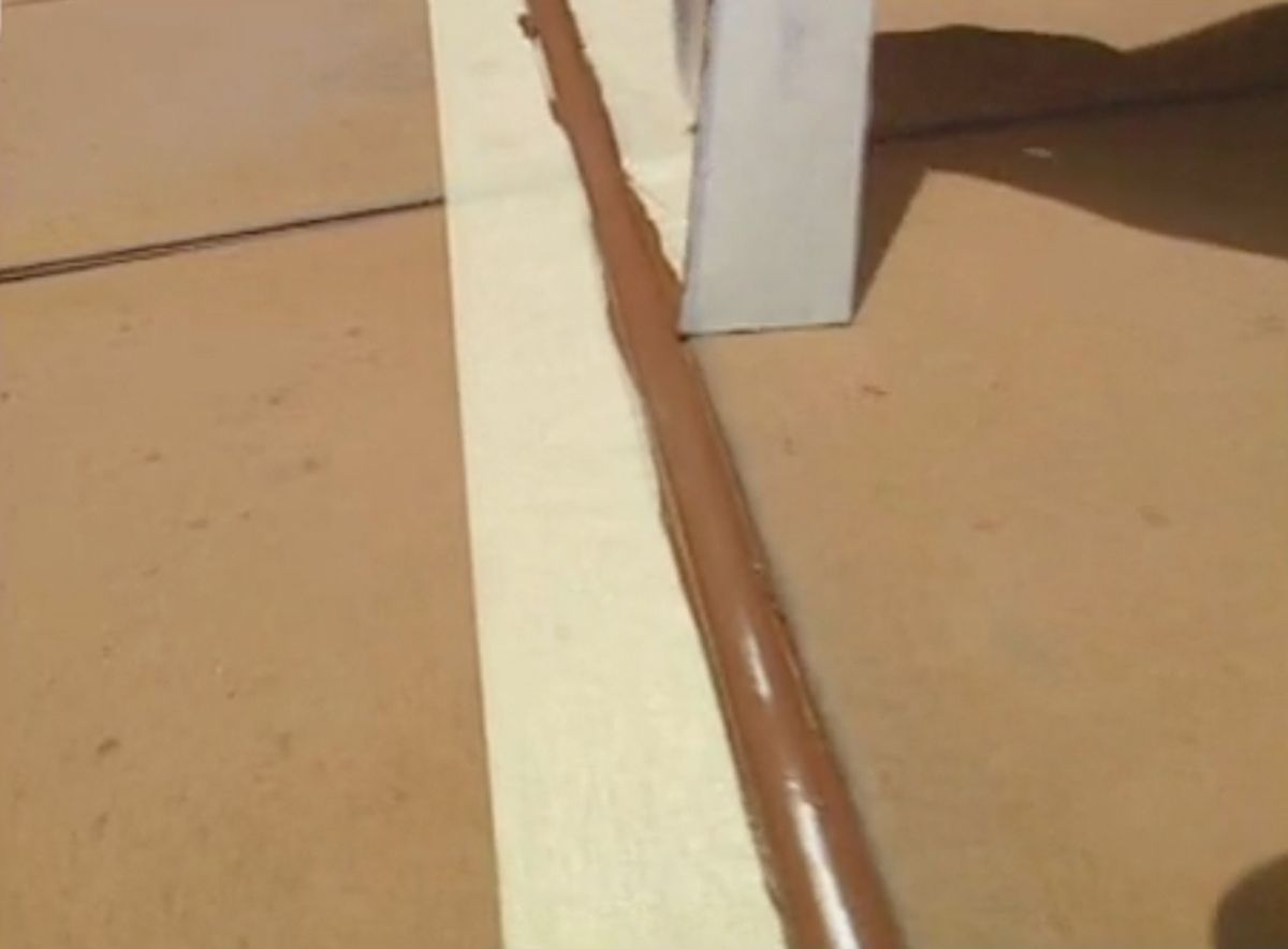 Mantenimiento de las juntas de dilatación paso 6