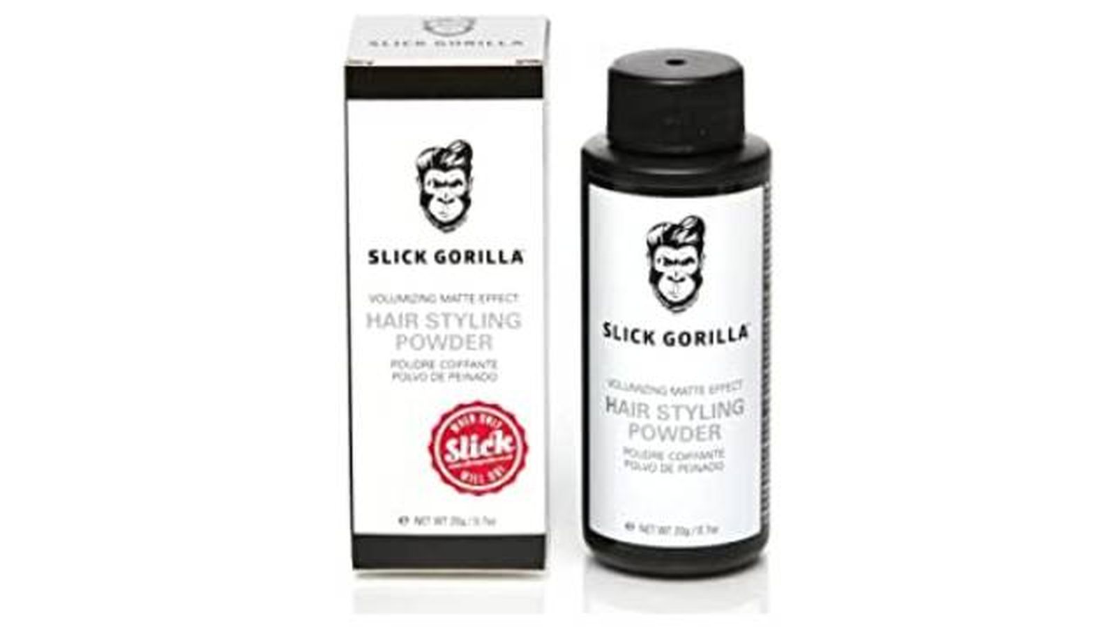 hair styling powder de slick gorilla