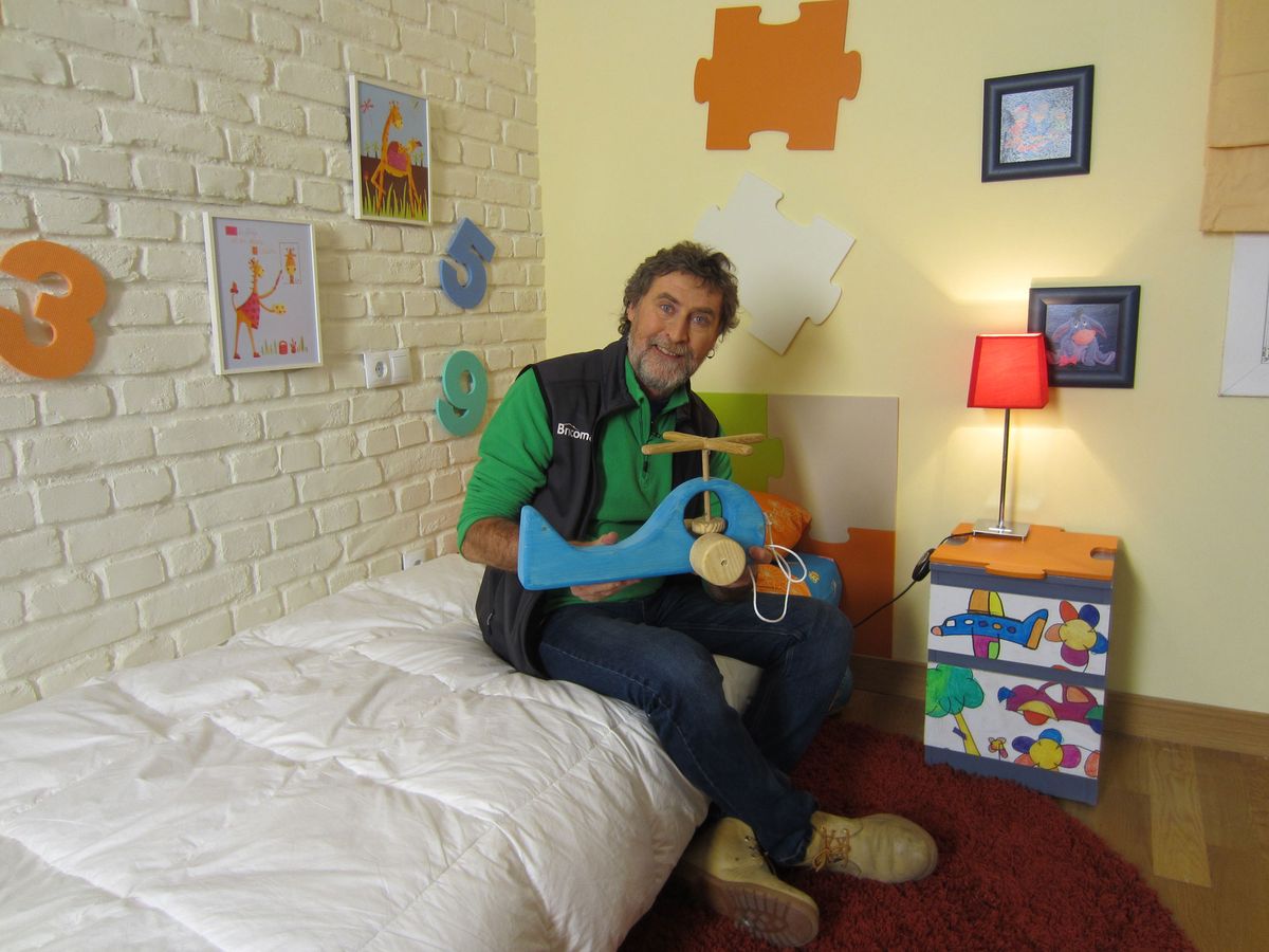 Helicóptero infantil de madera paso 12